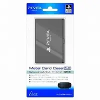 PlayStation Vita - Case - Video Game Accessories (メタルカードケース 5+2 (シルバー))