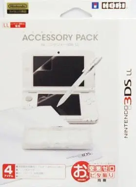 Nintendo 3DS - Monitor Filter - Case - Touch pen - Video Game Accessories (アクセサリーパック for ニンテンドー3DS LL)