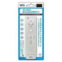 Wii - Cover - Video Game Accessories (Wiiリモコンシリコンカバー (ホワイト))
