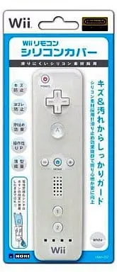 Wii - Cover - Video Game Accessories (Wiiリモコンシリコンカバー (ホワイト))