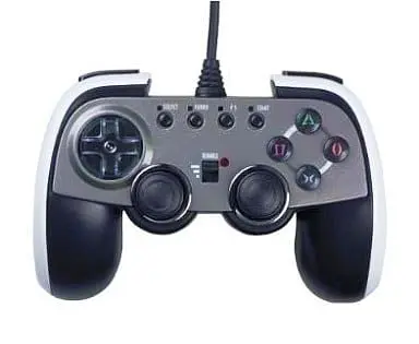 PlayStation 3 - Game Controller - Video Game Accessories (CYBER・アナログ連射コントローラ3 (ホワイト))