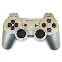 PlayStation 3 - Video Game Accessories - Game Controller (ワイヤレスコントローラ SIXAXIS(サテンシルバー)[CECH-ZC1J])