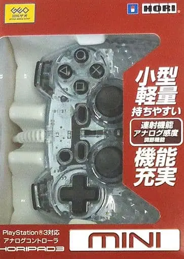 PlayStation 3 - Game Controller - Video Game Accessories (ホリパッド3ミニ クリア)