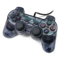 PlayStation 2 - Video Game Accessories - Game Controller (アナログコントローラ (DUAL SHOCK2) クリア・ブラック) - No Box No Manual