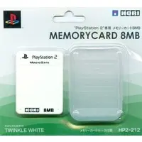 PlayStation 2 - Memory Card - Video Game Accessories (メモリーカード 8MB (トゥインクルホワイト))