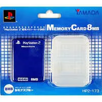 PlayStation 2 - Video Game Accessories - Case (メモリーカード 8MB ルミナスブルー[メモリーカードケース付属])