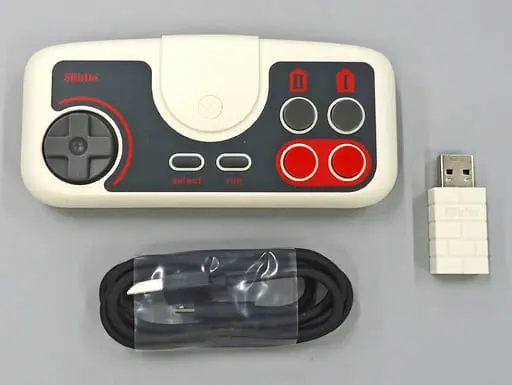PC Engine - Game Controller - Video Game Accessories (8BitDo PCE 2.4G Wireless Gamepad(ホワイト＆レッド))