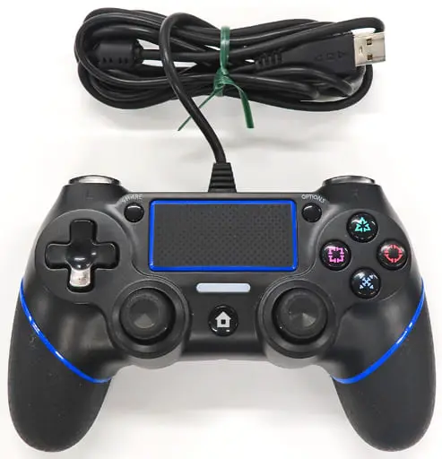 PlayStation 4 - Game Controller - Video Game Accessories (輸入版  Wired Controller DOUBLE SHOCK 4)