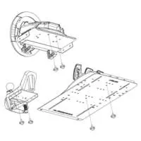 PlayStation 3 - Game Controller - Game Stand - Video Game Accessories (IONRAX ハンドルコントローラースタンド RS1-a)