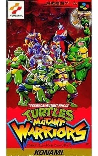SUPER Famicom - Teenage Mutant Ninja Turtles