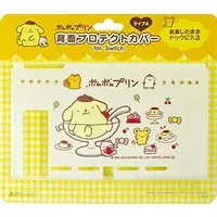Nintendo Switch - Video Game Accessories (背面プロテクトカバー ポムポムプリン TYPE-A)
