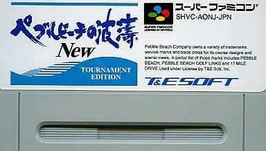 SUPER Famicom - True Golf Classics: Pebble Beach Golf Links