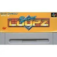 SUPER Famicom - Super LOOPZ - No Box No Manual