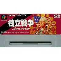 SUPER Famicom - Dokuritsu Sensou: Liberty or Death - No Box No Manual