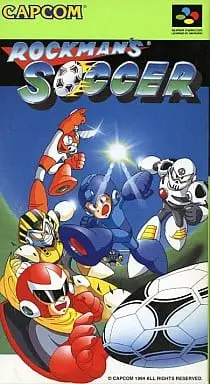 SUPER Famicom - Rockman's Soccer (Mega Man Soccer)