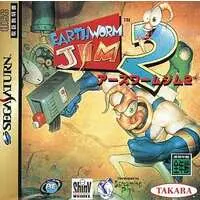 SEGA SATURN - Earthworm Jim