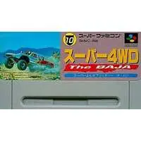 SUPER Famicom - Super 4WD: The Baja - No Box No Manual