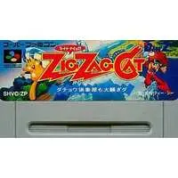 SUPER Famicom - Zig Zag Cat: Dachou Club mo Oosawagi da