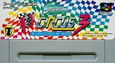 SUPER Famicom - F1 Circus
