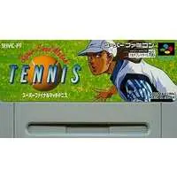 SUPER Famicom - Final Match Tennis