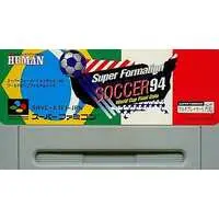 SUPER Famicom (94スーパーフォーメーションサッカー ファイナルデータ (箱説なし)) - No Box No Manual