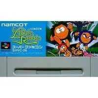 SUPER Famicom - Libble Rabble - No Box No Manual