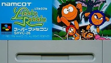 SUPER Famicom - Libble Rabble - No Box No Manual
