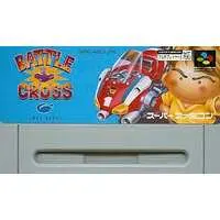 SUPER Famicom - Battle Cross - No Box No Manual