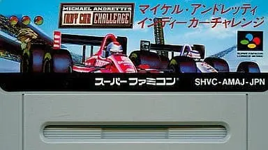 SUPER Famicom - Michael Andretti's Indy Car Challenge