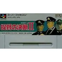 SUPER Famicom - Teitoku no Ketsudan (P.T.O.)