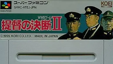 SUPER Famicom - Teitoku no Ketsudan (P.T.O.)