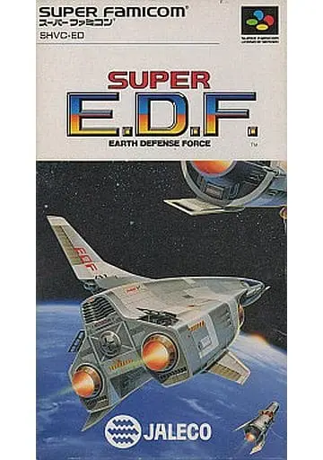 SUPER Famicom - E.D.F. (Earth Defense Force)