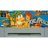 SUPER Famicom - Joe & Mac: Tatakae Genshijin