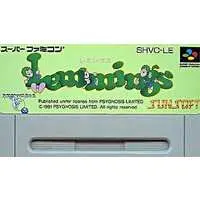 SUPER Famicom - Lemmings