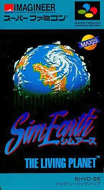 SUPER Famicom - SimEarth