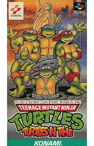 SUPER Famicom - Teenage Mutant Ninja Turtles