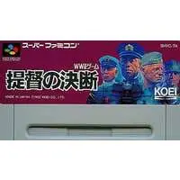 SUPER Famicom - Teitoku no Ketsudan (P.T.O.)