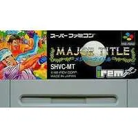 SUPER Famicom (メジャータイトル (SPG) (箱説なし)) - No Box No Manual
