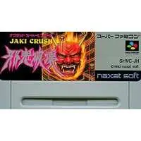 SUPER Famicom - Jaki Crush - No Box No Manual