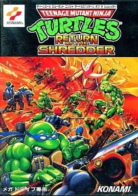 MEGA DRIVE - Teenage Mutant Ninja Turtles