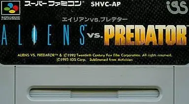 SUPER Famicom - Alien vs. Predator