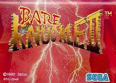 MEGA DRIVE - Bare Knuckle (Streets of Rage)