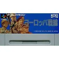 SUPER Famicom - Operation Europe: Path to Victory