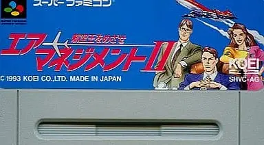 SUPER Famicom - AIR MANAGEMENT (Aerobiz)