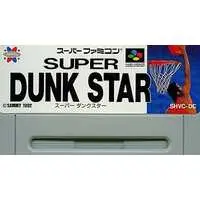 SUPER Famicom - Super Dunk Star - No Box No Manual