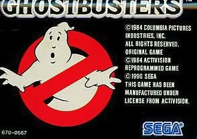 MEGA DRIVE - Ghostbusters