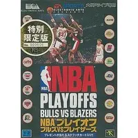 MEGA DRIVE (NBAプレイオフ ブルズVSブレイザーズ)
