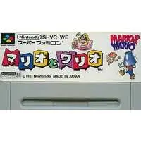 SUPER Famicom - MARIO & WARIO