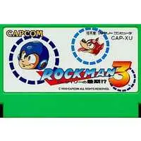 Family Computer - Rockman (Mega Man) series - No Box No Manual