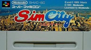 SUPER Famicom - SimCity